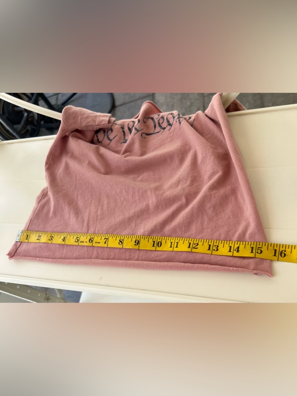 Howitzer We The People Pink Women's Graphic Tee Distressed Patriot Small - Picture 8 of 9